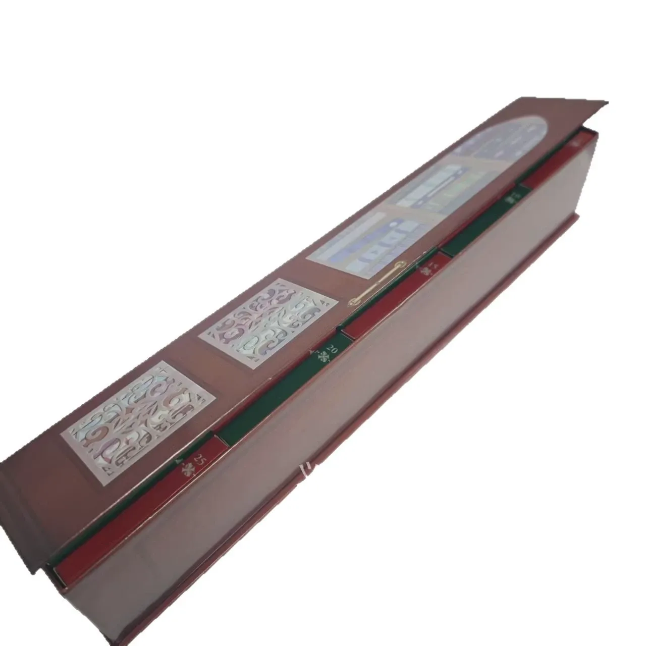 Advent Calendar Mini Book Ornament – 24 Days of Christmas Story Countd