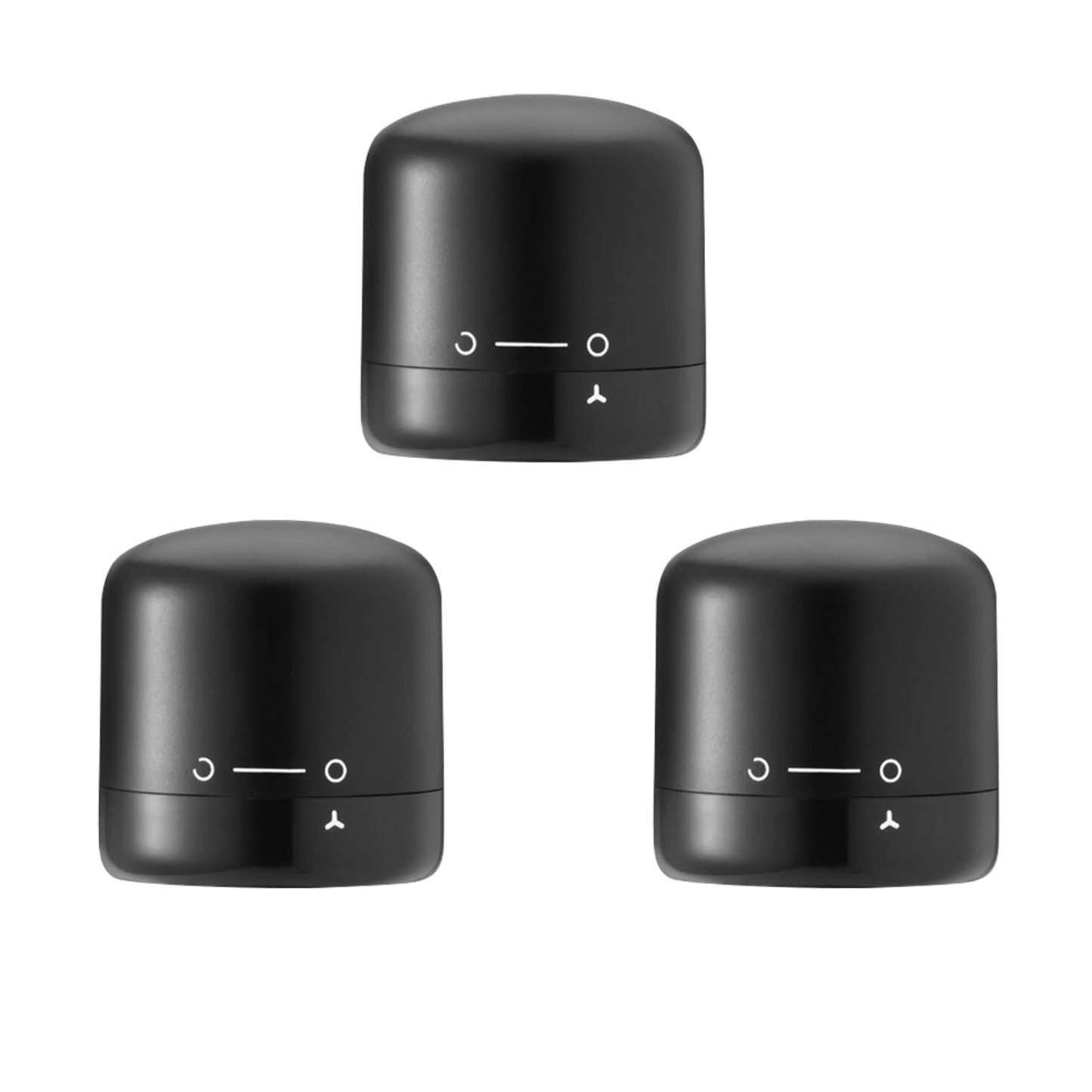 Wine Saver Vacuum Bottle Stopper –  3 Pack Reusable Wine Preserver Pump Cork for Airtight Seal