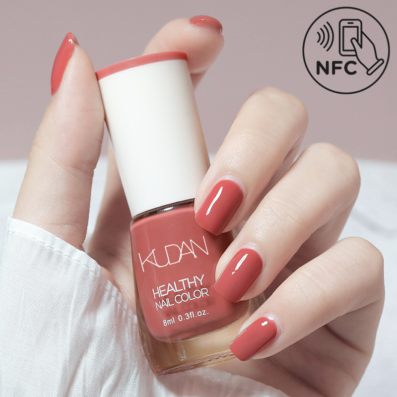 NFC Smart Nail Polish 20 Colors + Music-Linked Nail Stickers Tap to Play, Scan to Express