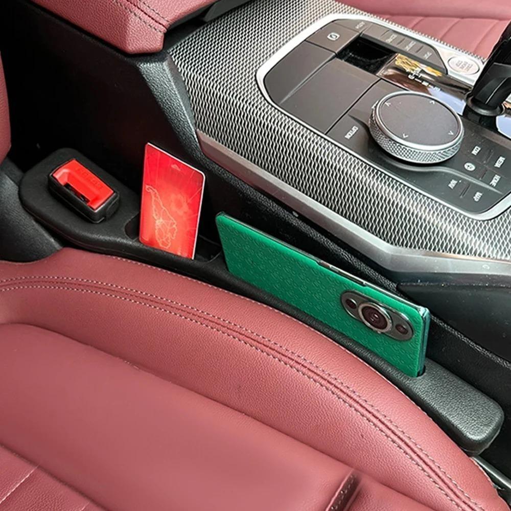 Car Seat Gap Filler Sealing Trim Strips | 2PCS Leak-Proof Side Gap Protectors for Honda, Car Seat Seam Storage Box, Anti-Leak Leakproof Gap Fillers