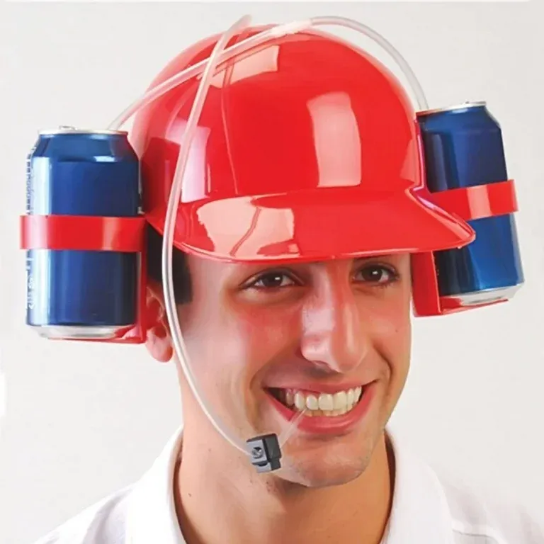 Beer Drinking Helmet