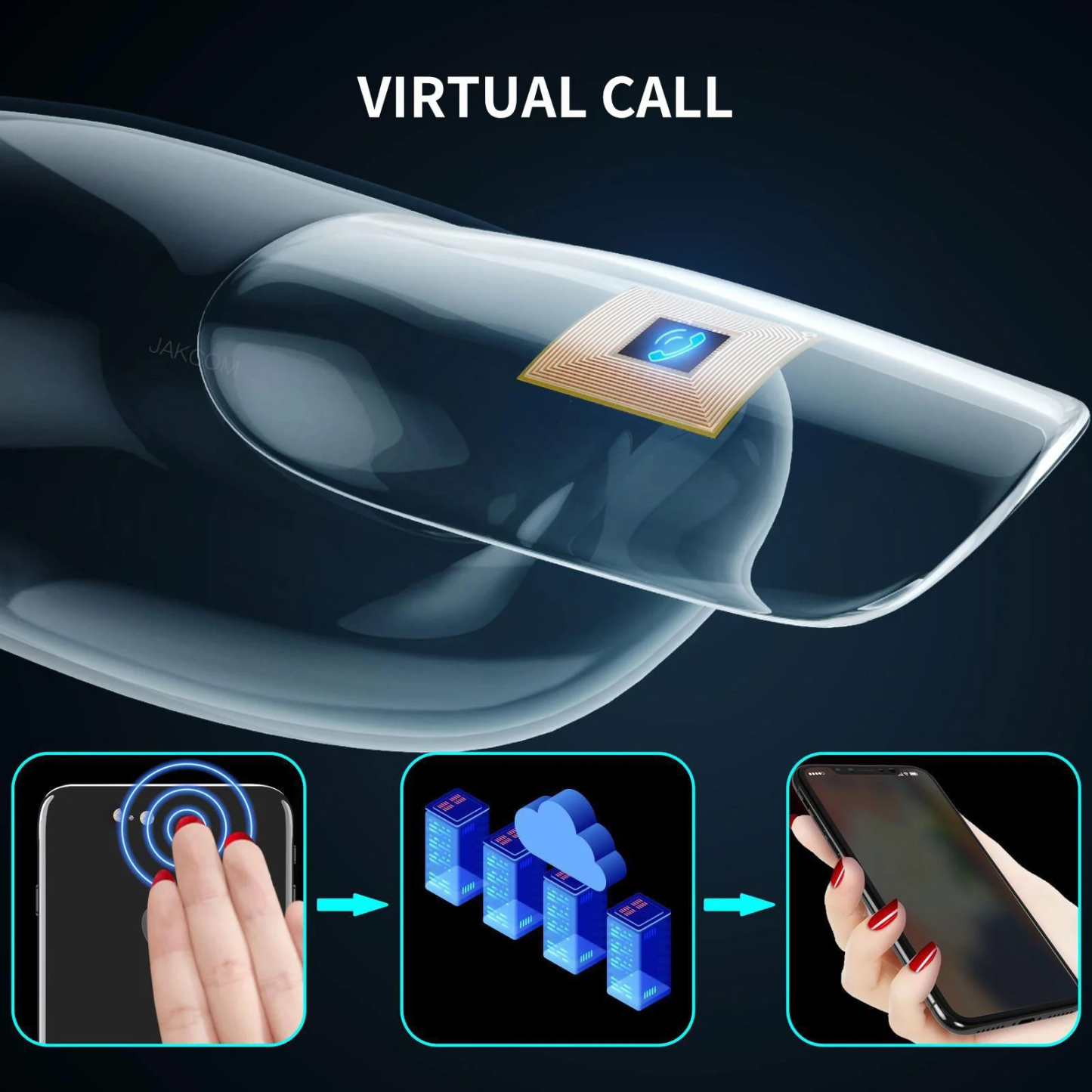 NFC Smart Nail Polish 20 Colors + Music-Linked Nail Stickers Tap to Play, Scan to Express