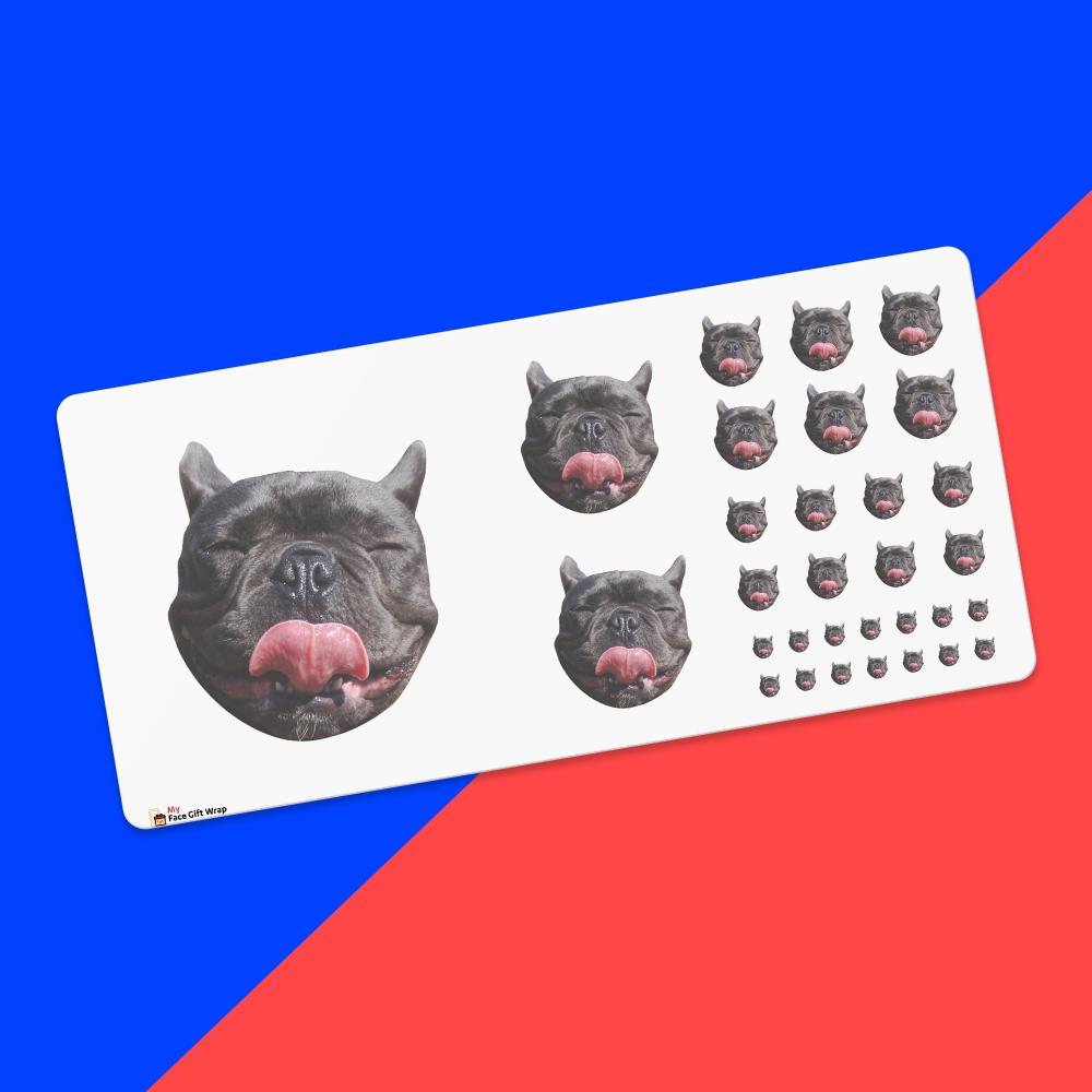 Custom Face Stickers Sheet Die Cut Stickers