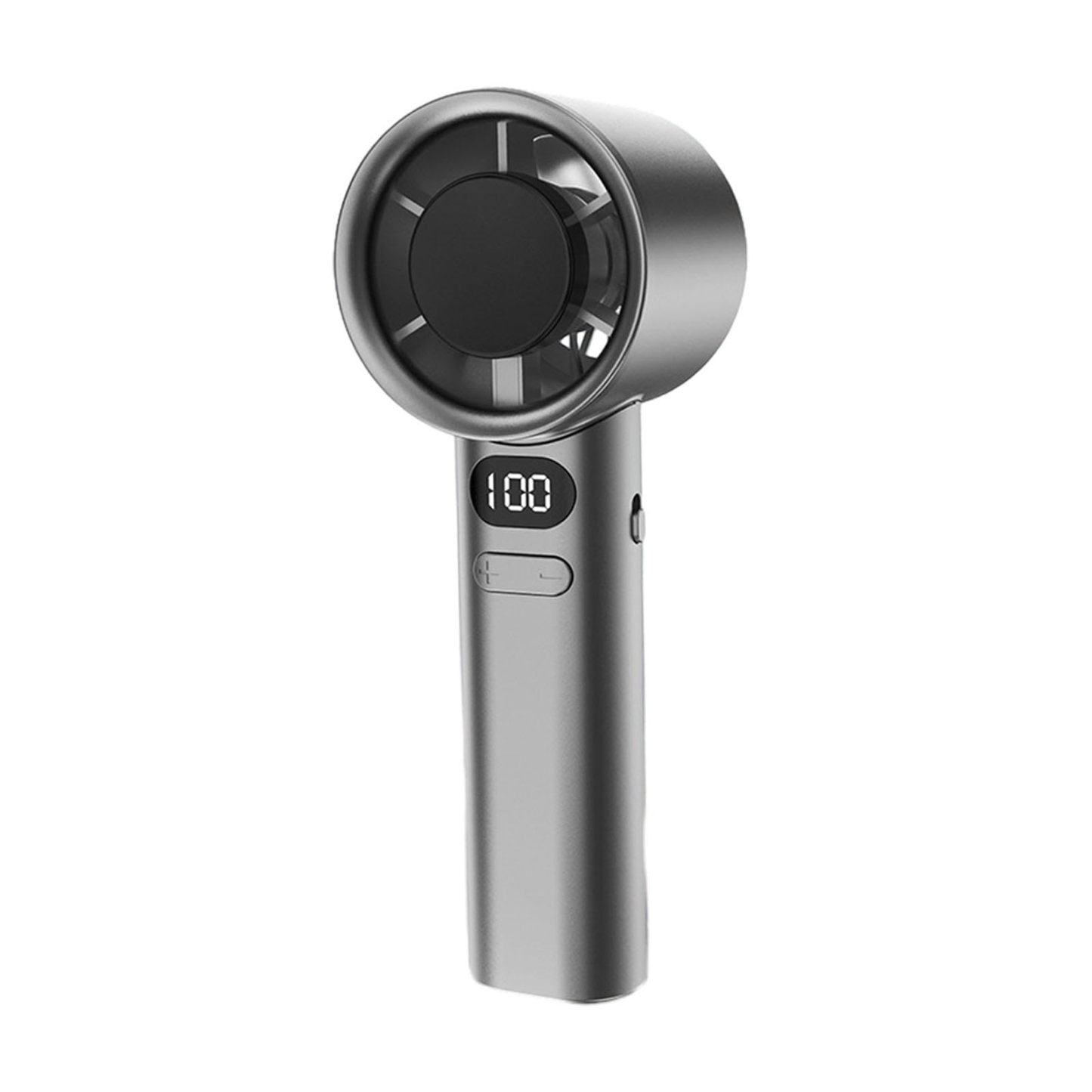Turbo Cooling Handheld Fan Powerful Silent USB Desk Fan with Ice Chill Airflow, Portable Bladeless Mini Air Conditioner for Office & Travel