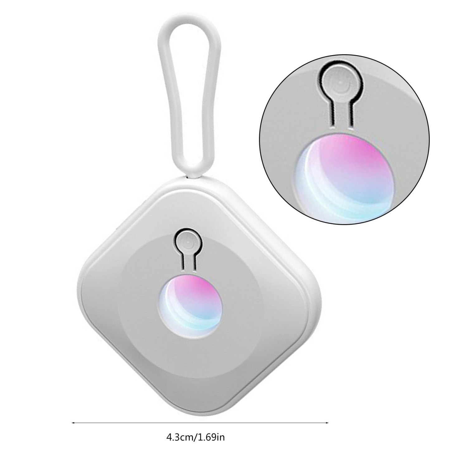 Portable Hidden Camera Detector – Anti-Spy Lens Finder for Pinhole Cameras, Wireless Hidden Devices & Anti-Peeping Security Protection Tool