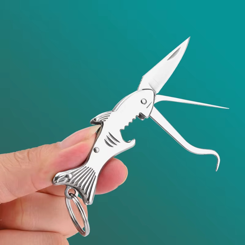 High-Quality Stainless Steel Folding Toothpick – Portable Toothpick Tool with Bottle Opener, Reusable & Pocket-Friendly for Daily Use or Travel