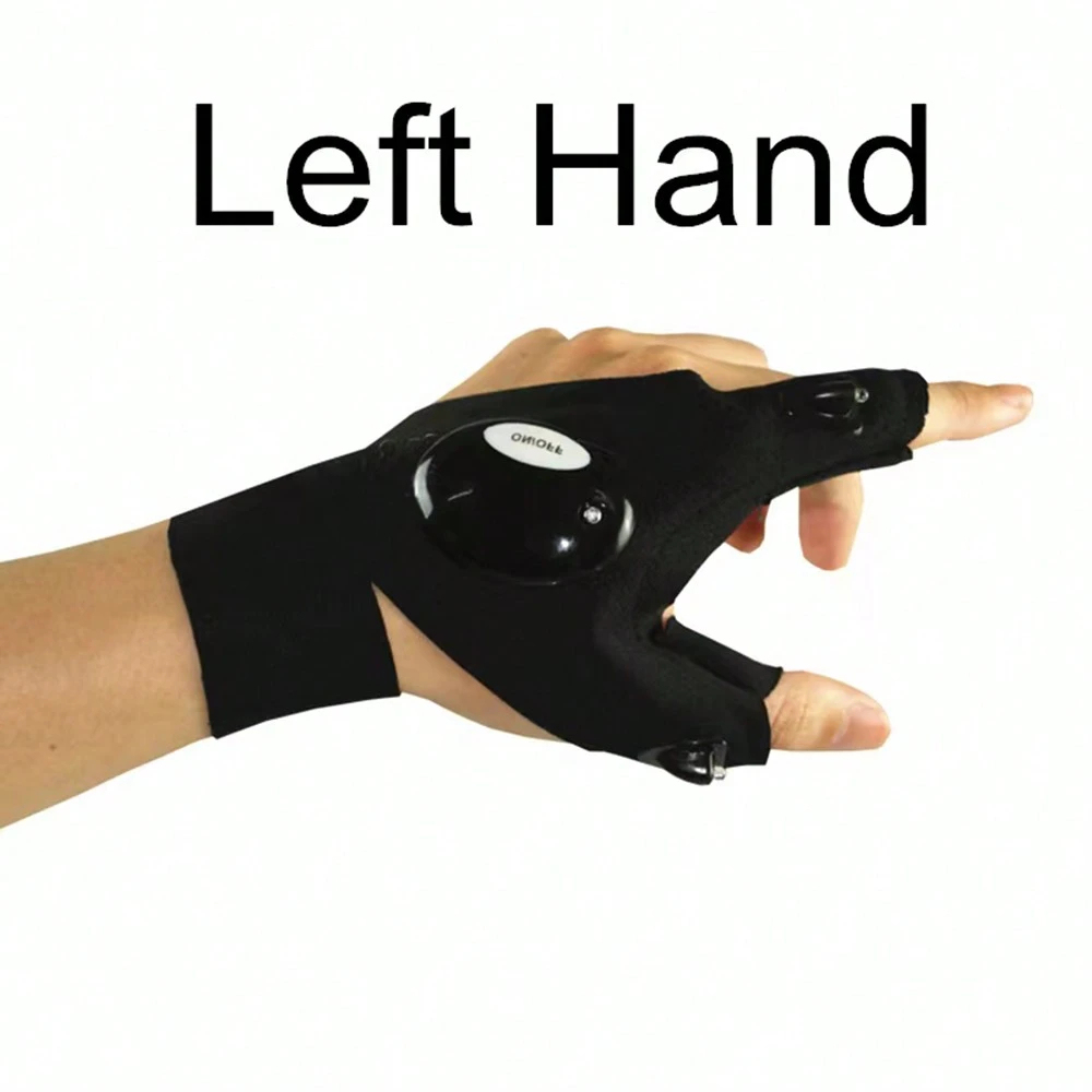LED Flashlight Gloves Finger Light Fishing Magic Strap Hand Tools Mechanic Usb Charging Flashlight Led Waterproof Lights for Gadget Lovers