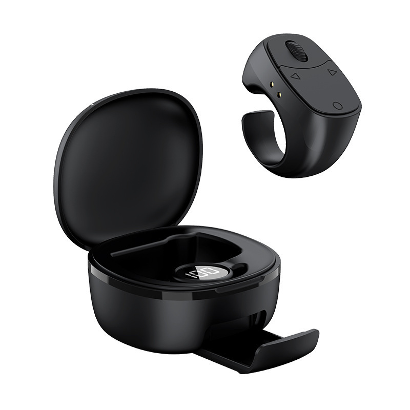 Tik Tok Viral Bluetooth Scrolling Ring Remote, iPhone iPad Page Turner, Video & Music Controller iOS Android Compatible
