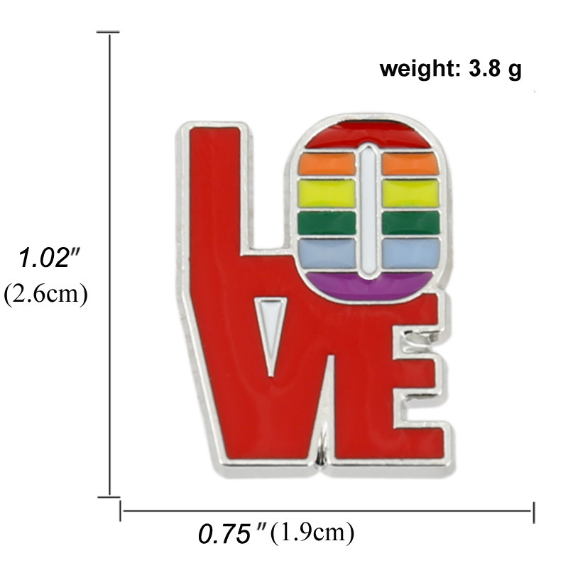 Colorful LGBTQ+ Rainbow Brooches 5PCS –Classic Rainbow, Cute Snail, Heart, Bow, Elephant & More | Pride Pins for Gay Community