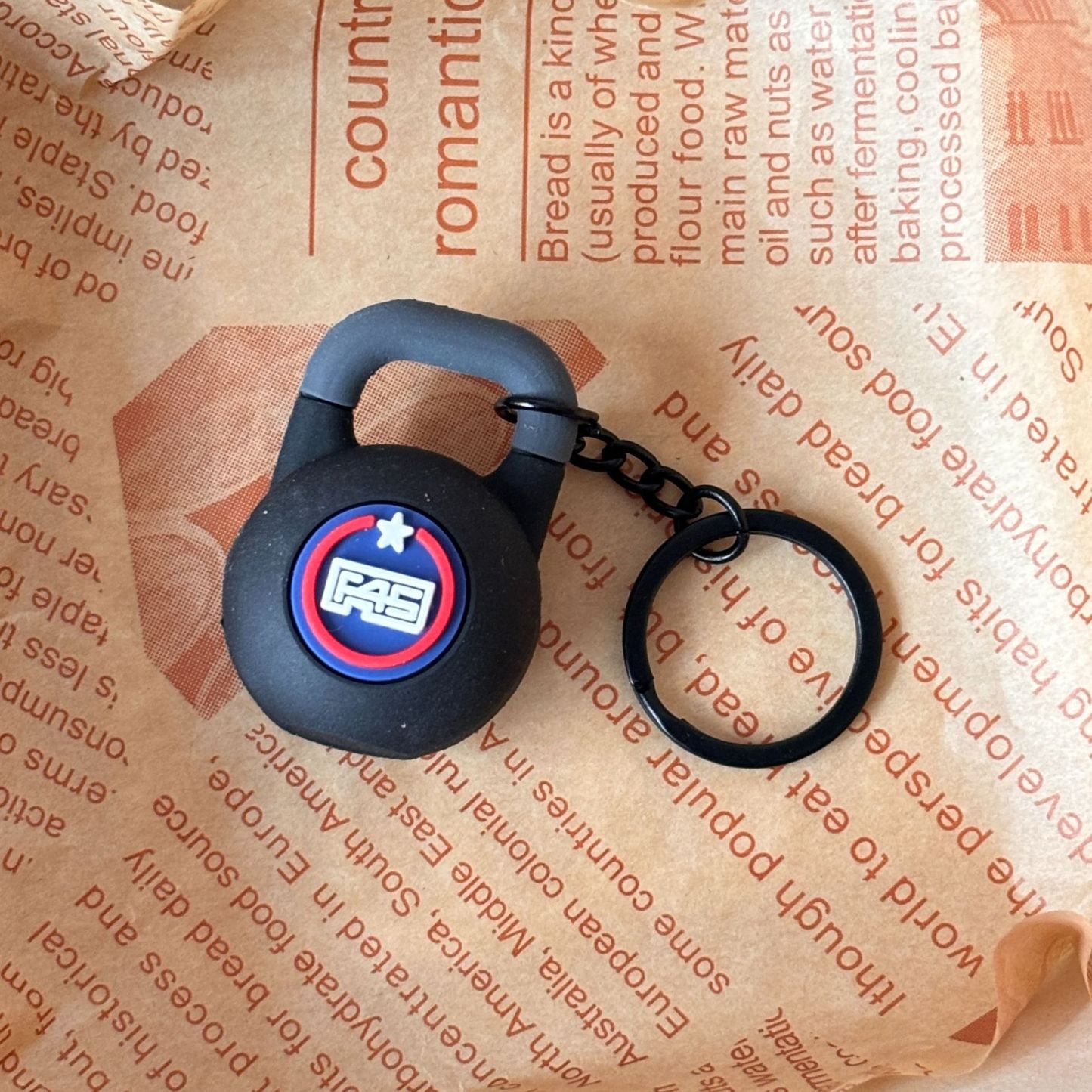 Bell Kettle Keychain Accessories Equipment Pendant Metal Mini Backpack Keychain