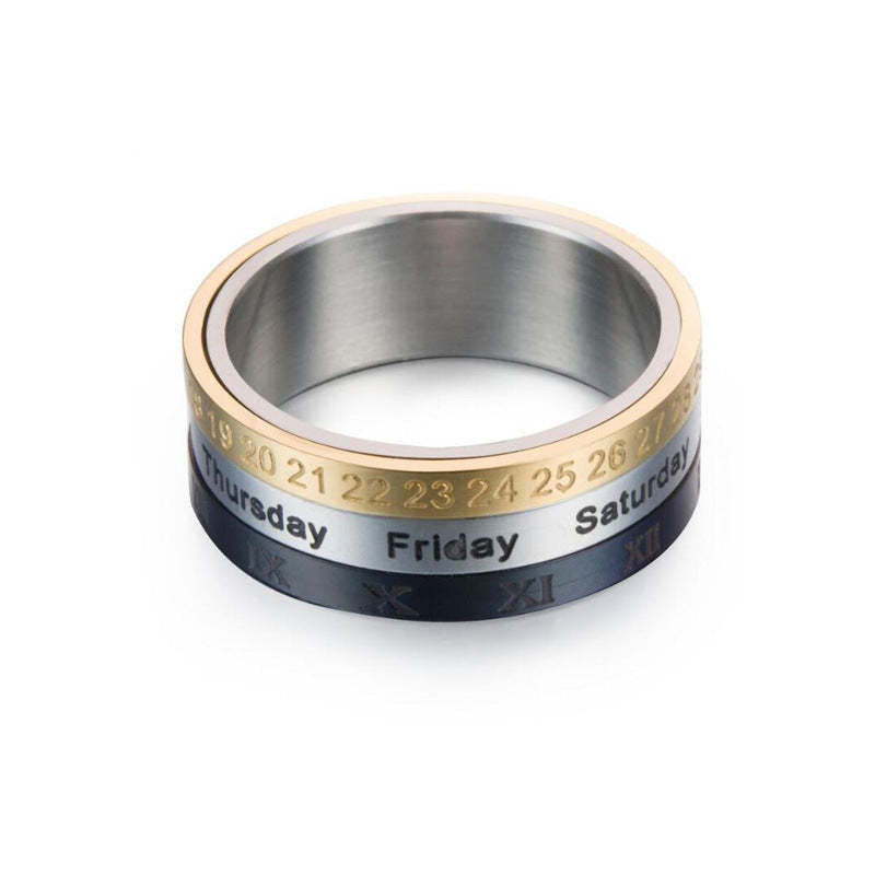Anxiety Ring Relief Decompression Ring Creative Gift Fit for Women Men - soufeelus
