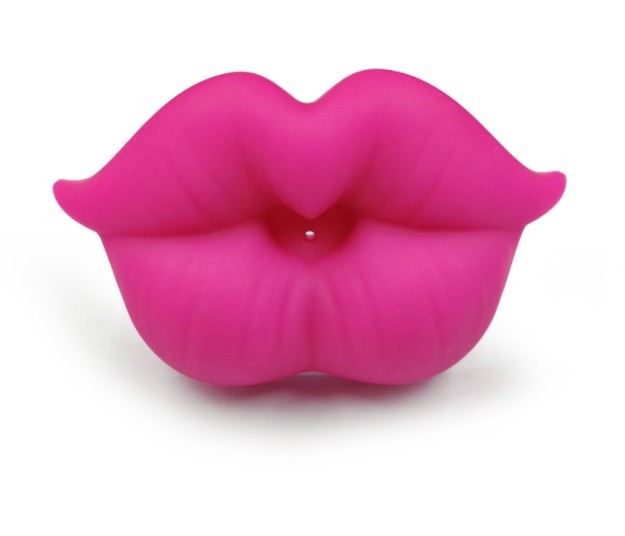 1 Pcs Dog Toy Pet Funny Pacifier Teddy Bichon Schnauzer Bulldog Red Lips Funny