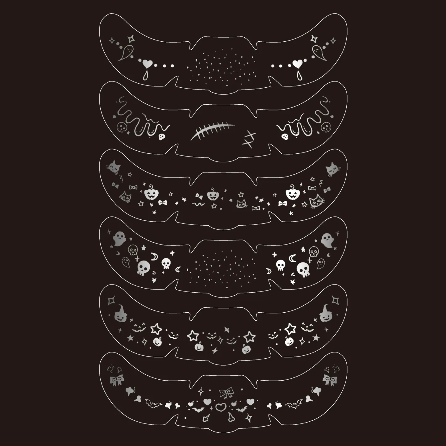 6 Sheets Sparkle Freckles Stickers, Rainbow Heart Star Pattern Waterproof Temporary Tattoo Decals for Party Holiday Daily Makeup Decoration