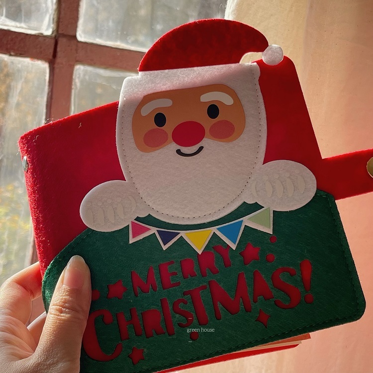 Christmas Notepad | Holiday Paper Notebook, Christmas Planner & Loose-Leaf Notes for Kids, Student Organizer Journal