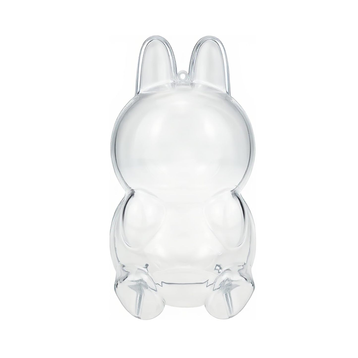 Protective Display Case for Designer Art Toys Hard Acrylic Cover with Keychain for Figures in Themed Costumes(Case Only)