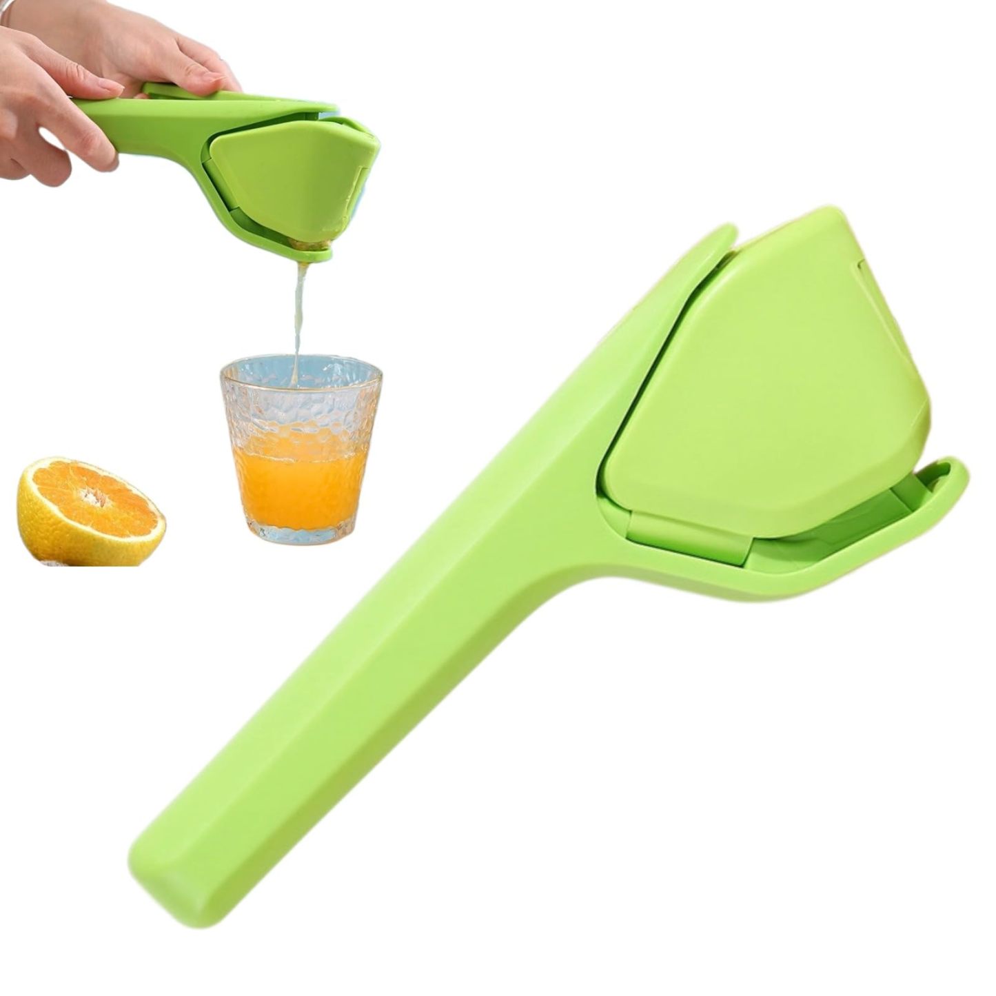 Foldable Handheld Lemon Squeezer Manual Citrus Juicer for Lemons, Limes & Oranges
