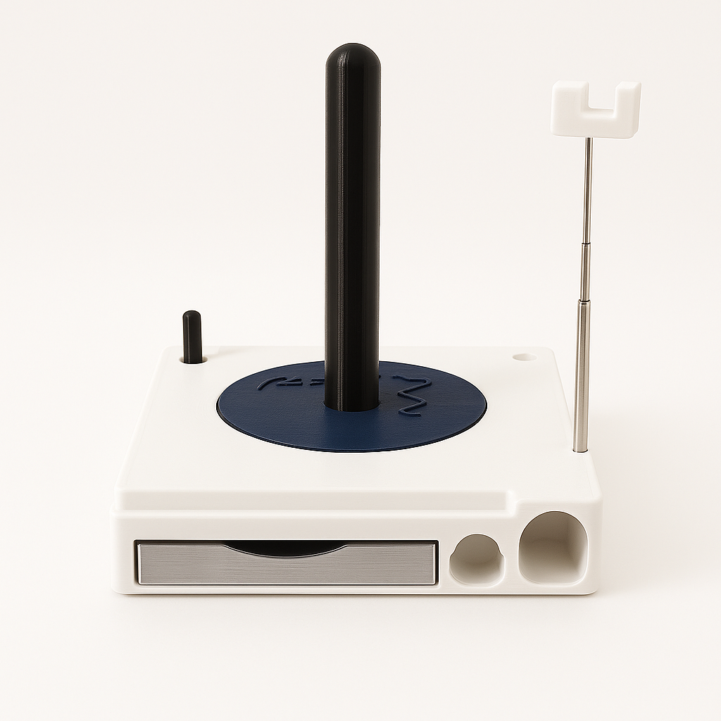 Crochet Caddy Organizer – Portable Yarn & Tool Tote with Removable Wrist Strap, Smooth Tension - 3DCrystalGifts