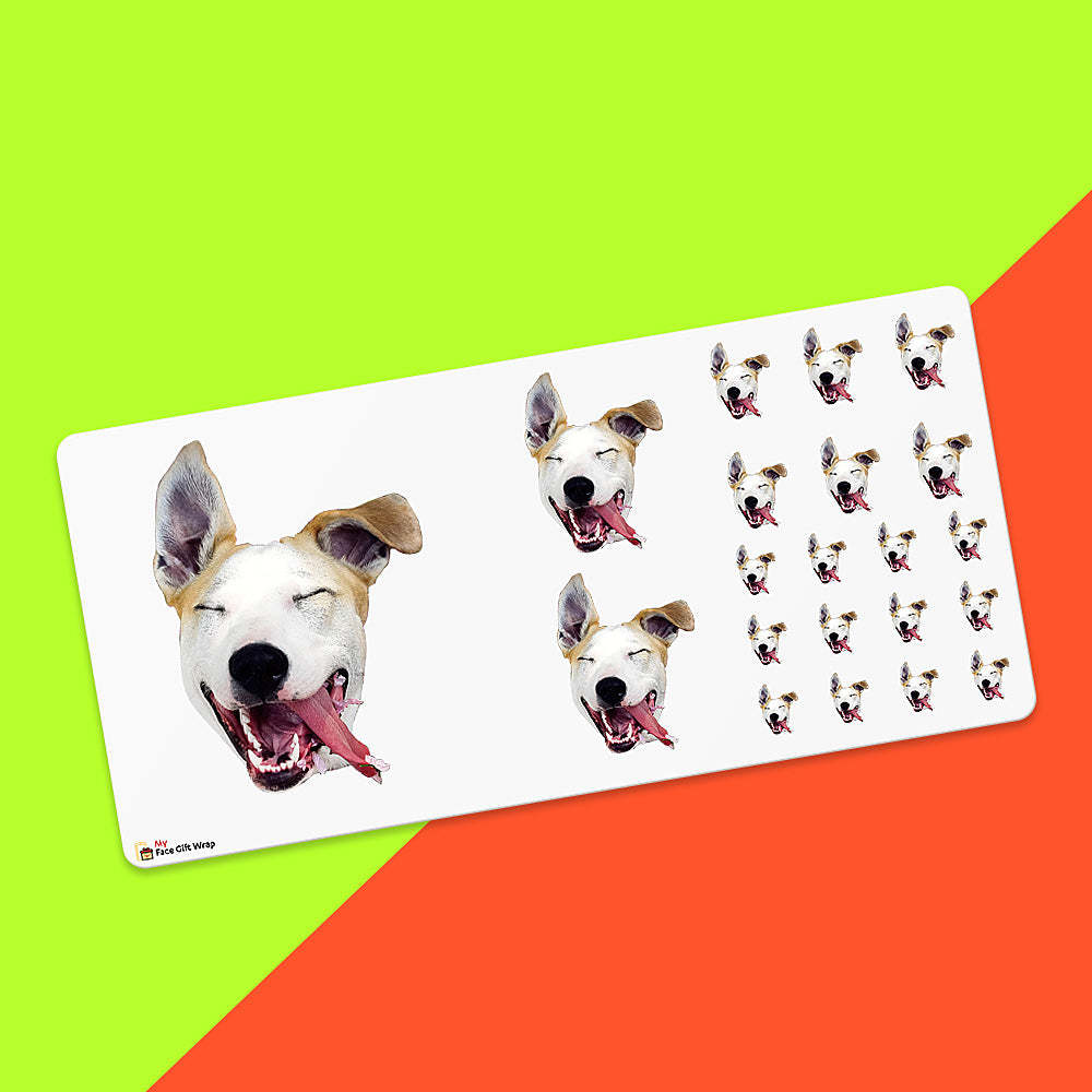Custom Face Stickers Sheet Die Cut Stickers