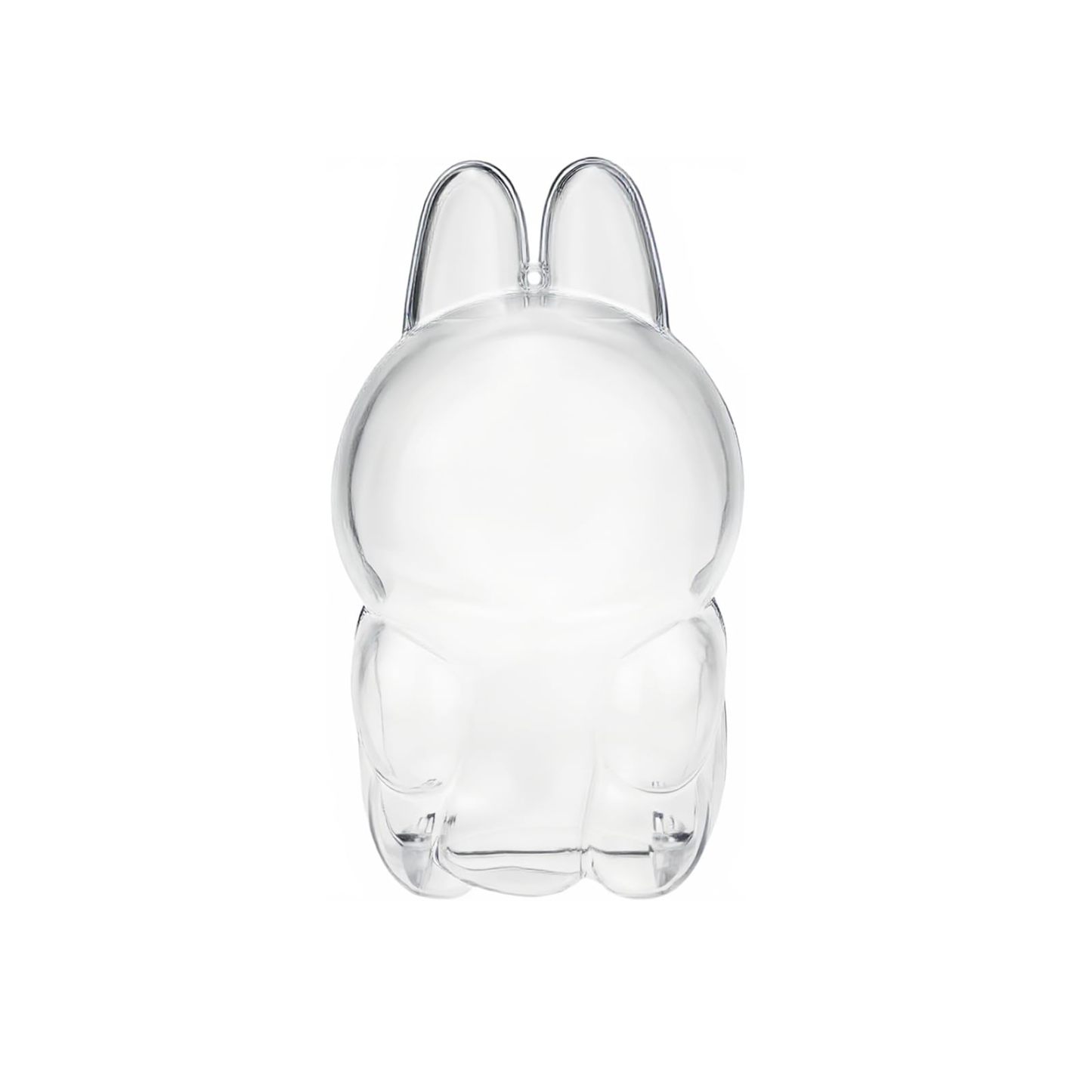 Protective Display Case for Designer Art Toys Hard Acrylic Cover with Keychain for Figures in Themed Costumes(Case Only)