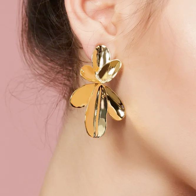 Petals Collection Big Petals Studs Earrings