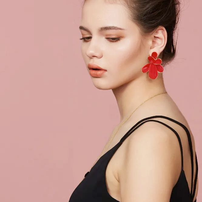 Petals Collection Big Petals Studs Earrings