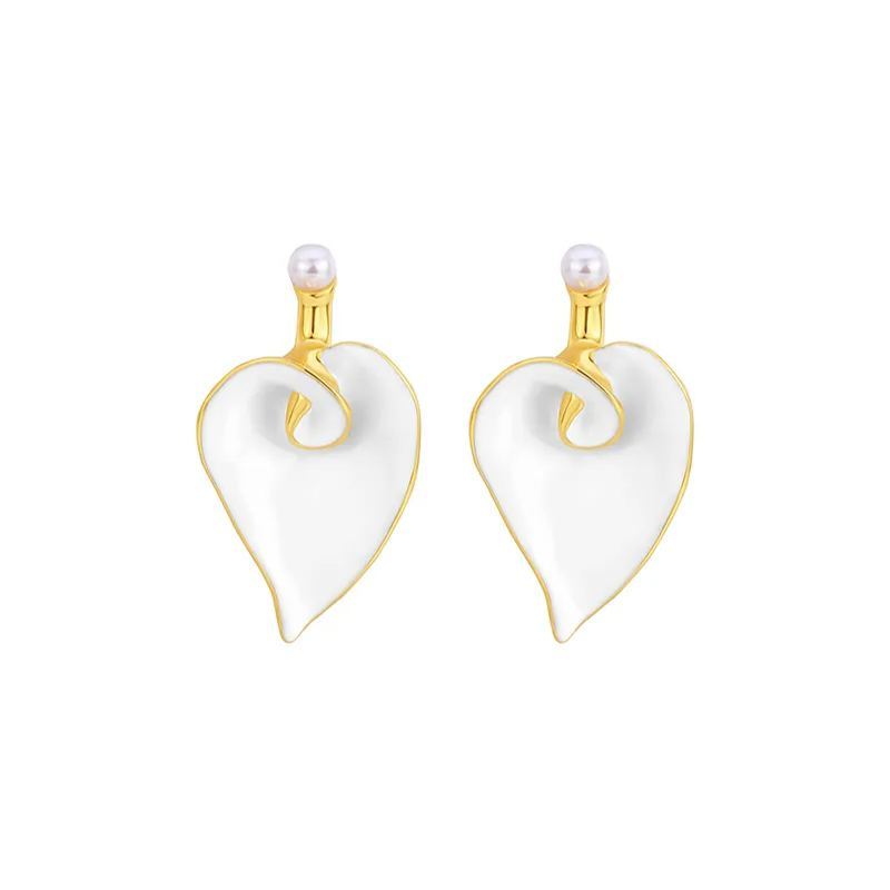 Calla Lily Collection Small Flower Earrings