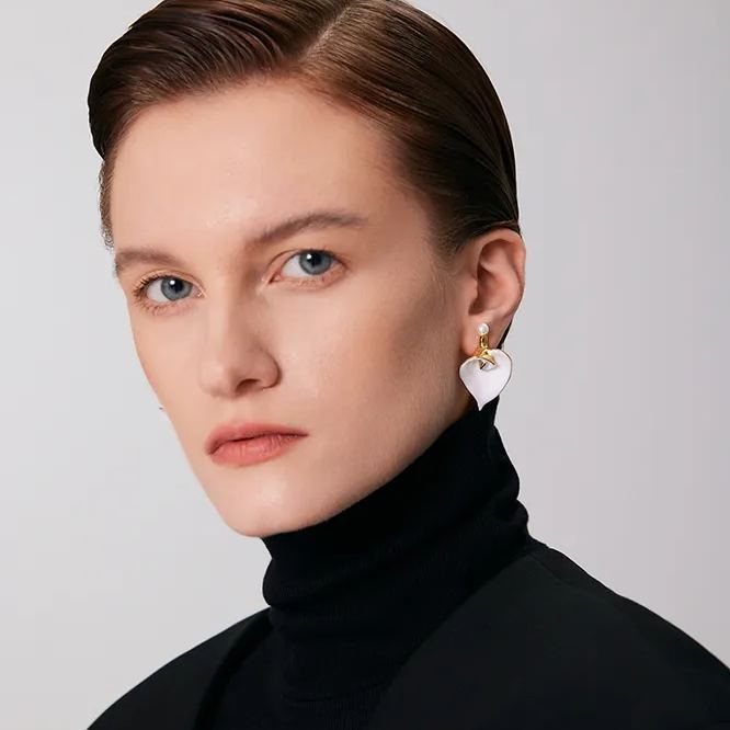 Calla Lily Collection Small Flower Earrings