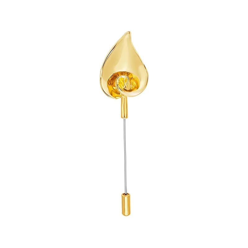 Calla Lily Collection Single Flower Brooch