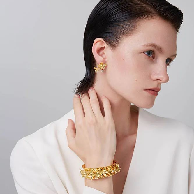 Ammi Collecton Flower Combination Bracelet