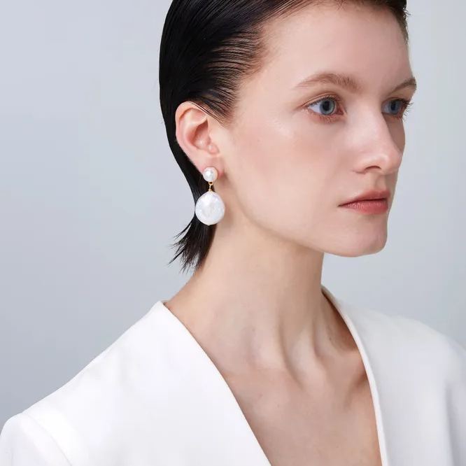 Baroque Pearl Earrings