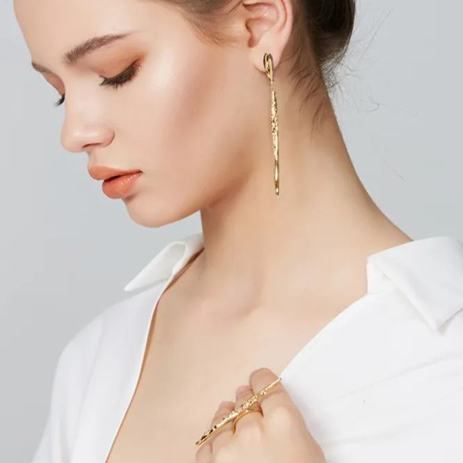 Branches Collection Free Size Open Ring