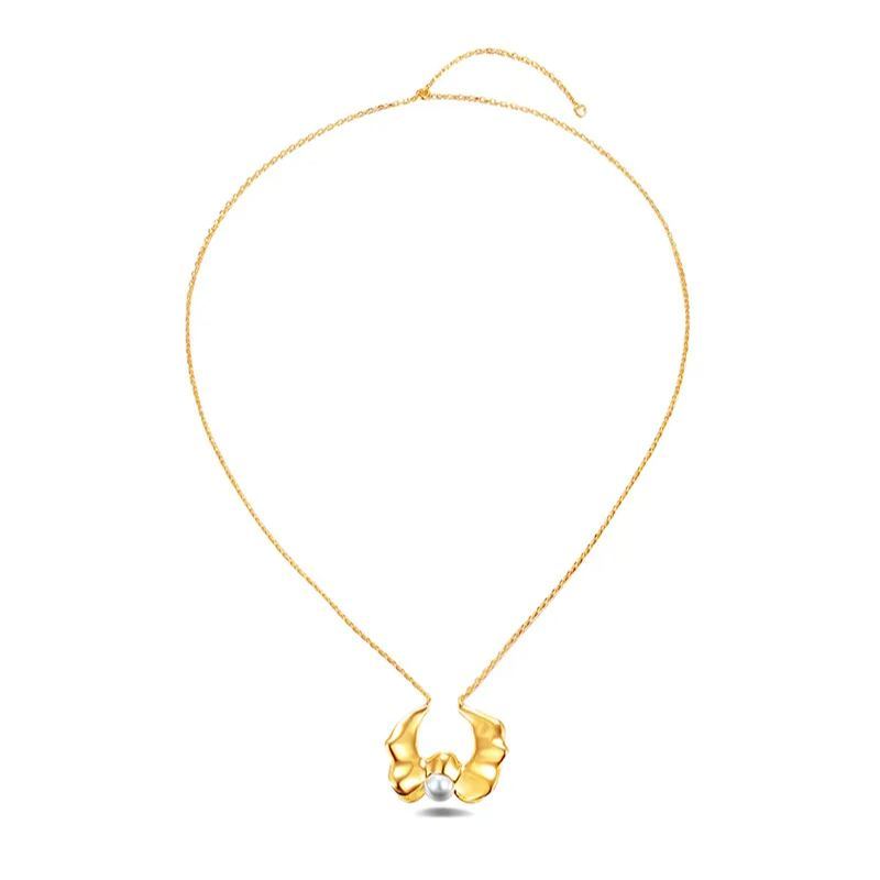 Calyx Collection Flower Design Necklace
