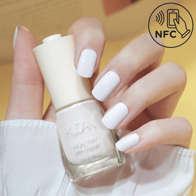 NFC Smart Nail Polish 20 Colors + Music-Linked Nail Stickers Tap to Play, Scan to Express