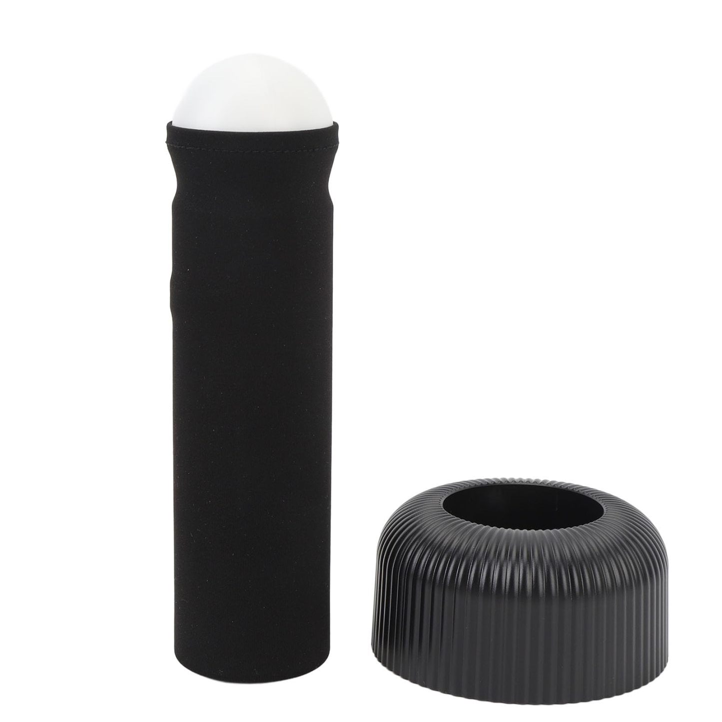 Hand Pull Night Light, Creative Bedroom Bedside Sleep Light Warm LED Night Light, Funny Hand Pull Column Shape Handheld Flashlight, USB Atmosphere Light Desk Table Lamp (Pink & Black)