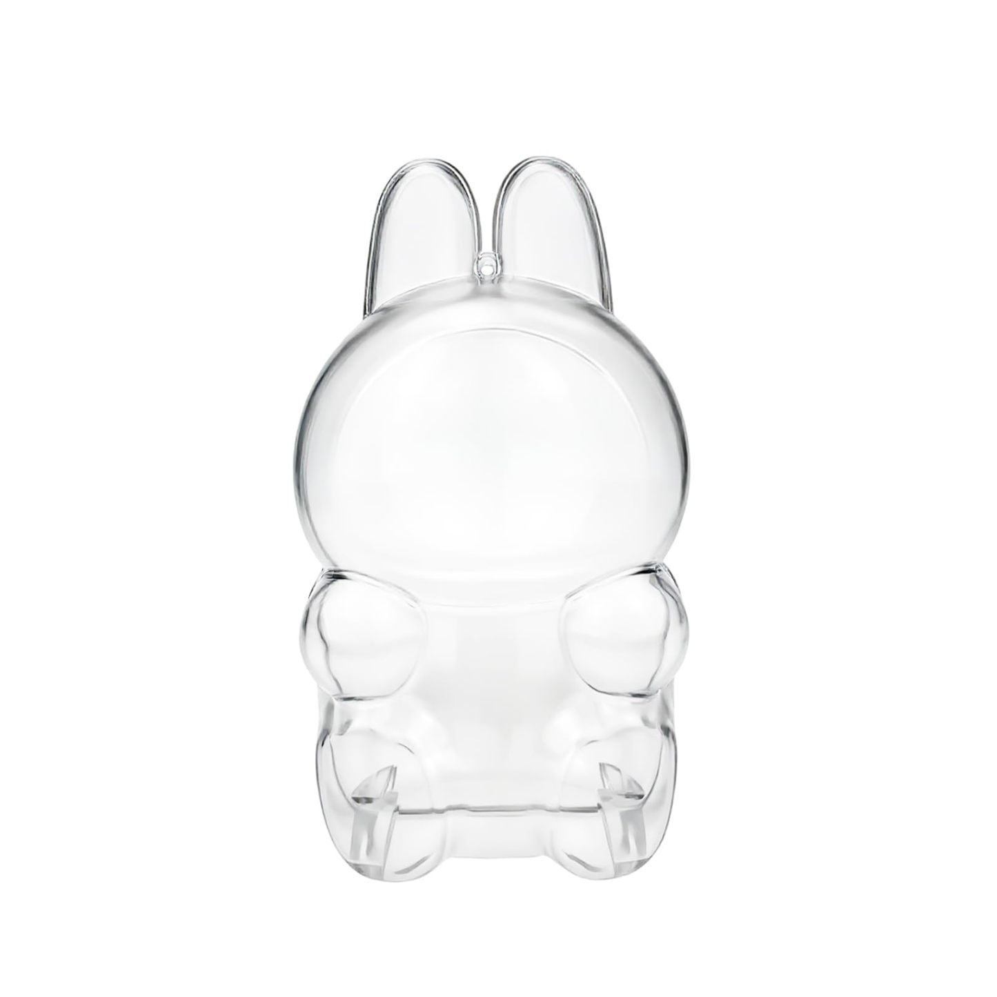 Protective Display Case for Designer Art Toys Hard Acrylic Cover with Keychain for Figures in Themed Costumes（Case Only）