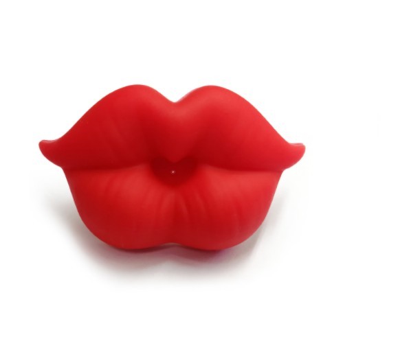 1 Pcs Dog Toy Pet Funny Pacifier Teddy Bichon Schnauzer Bulldog Red Lips Funny