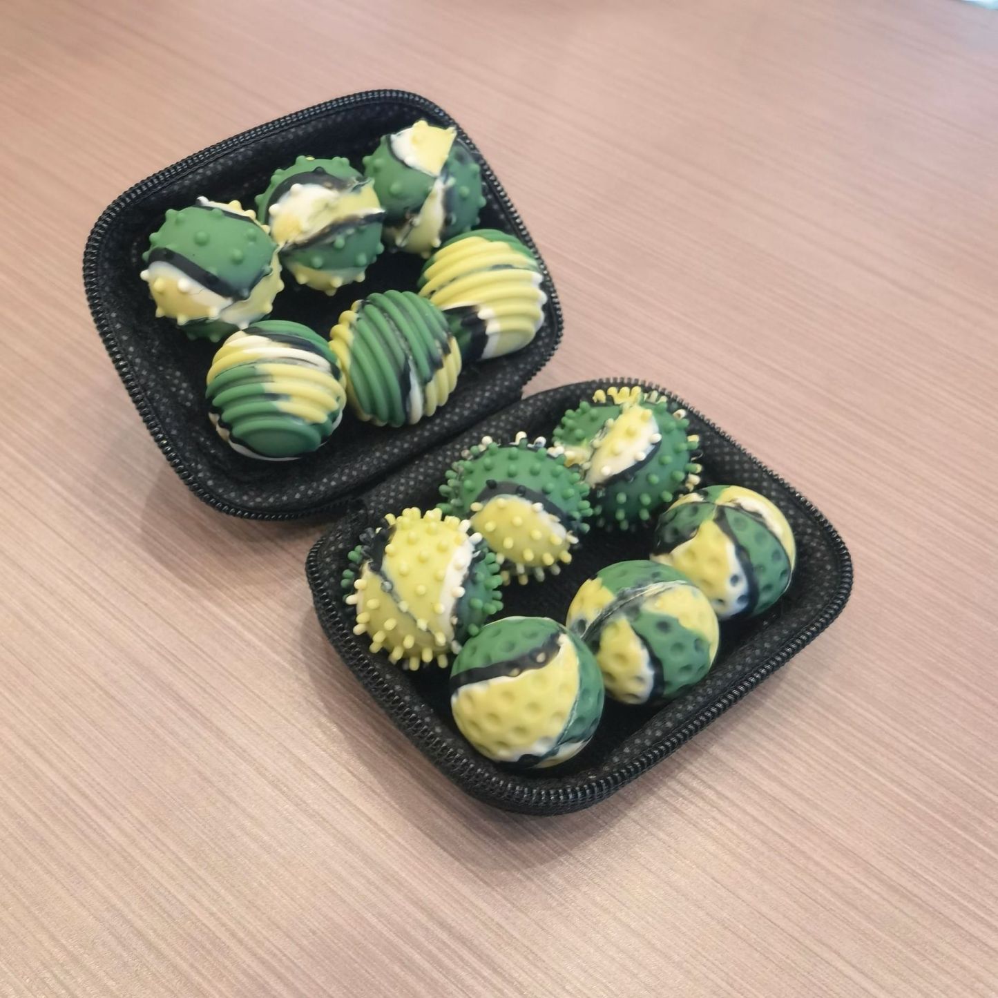 Ahdh Toys Silent Silicone Decompression Artifact Magnetic Ball Toys