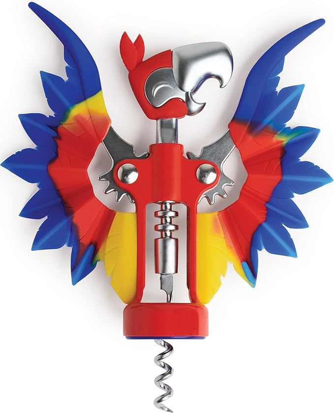 2-in-1 Wine & Beer Opener, Corkscrew & Bottle Opener - Goth Wine Accessories & Gifts for Wine Lovers