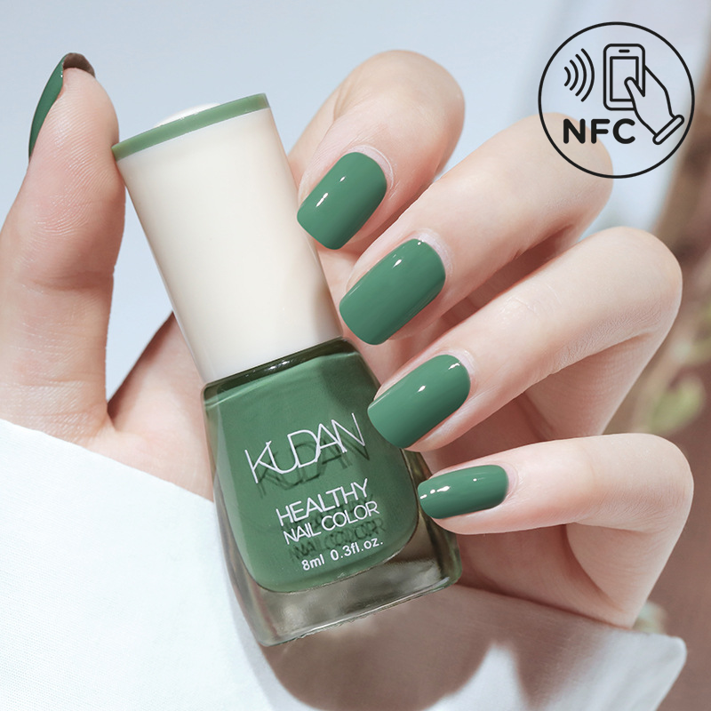 NFC Smart Nail Polish 20 Colors + Music-Linked Nail Stickers Tap to Play, Scan to Express