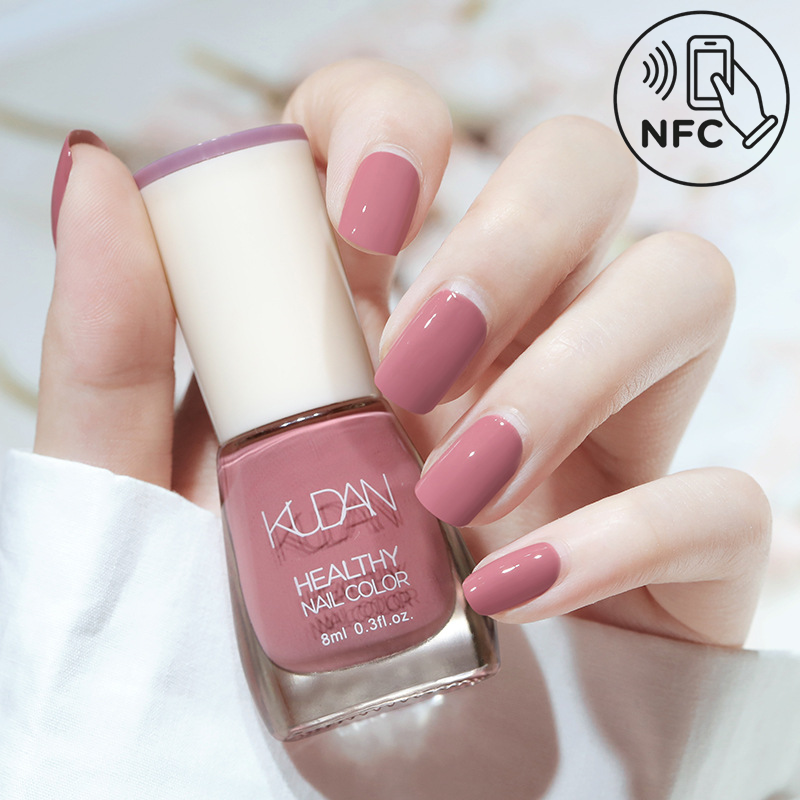 NFC Smart Nail Polish 20 Colors + Music-Linked Nail Stickers Tap to Play, Scan to Express