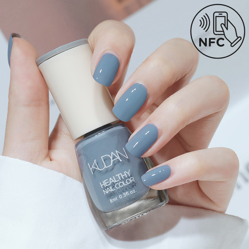 NFC Smart Nail Polish 20 Colors + Music-Linked Nail Stickers Tap to Play, Scan to Express