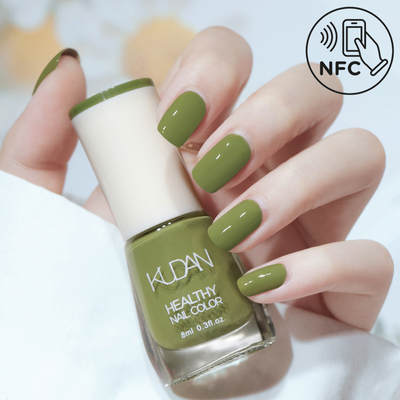 NFC Smart Nail Polish 20 Colors + Music-Linked Nail Stickers Tap to Play, Scan to Express