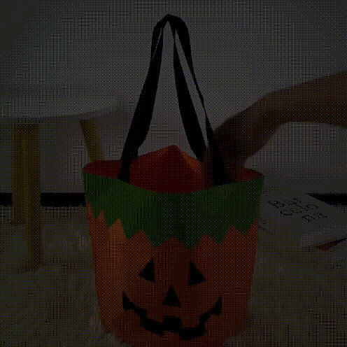 Halloween LED Light-Up Candy Buckets – Trick or Treat Bags & Party Decorations