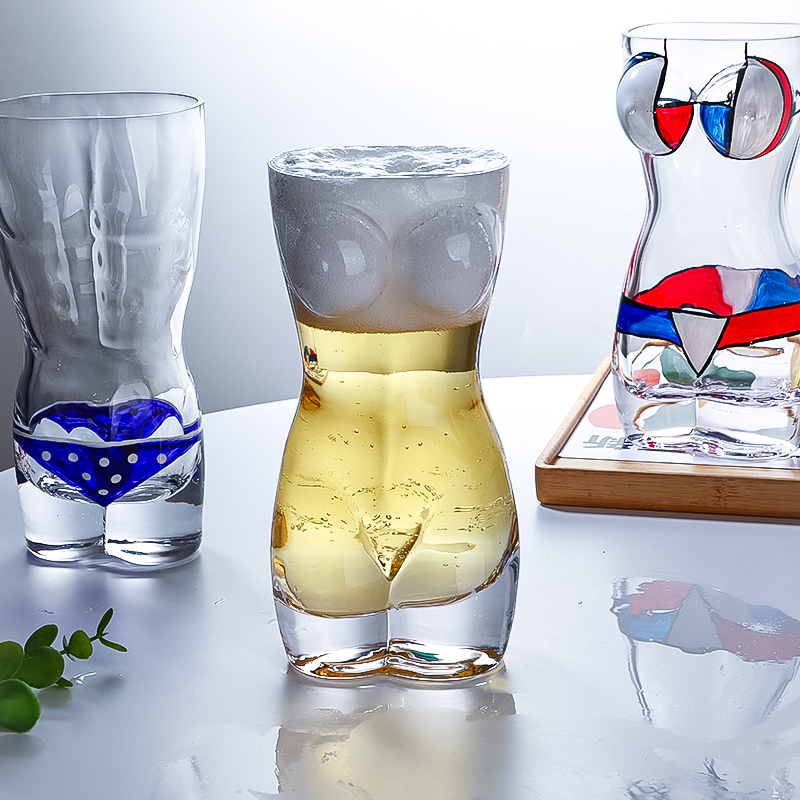 HOT Body Shaped Beer Cup Funny Gift for Beer Festival