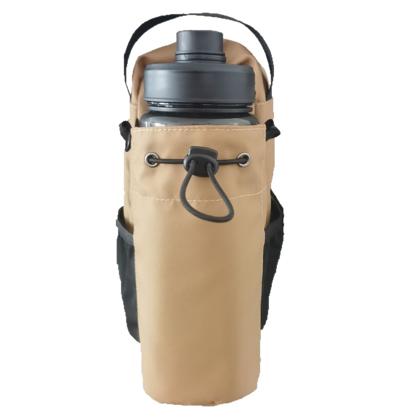 Magnetic Gym Water Bottle Holder Portable Large-Capacity Storage Bag for Bottle & Gear, Strong Magnet, Fitness Accessories Organizer