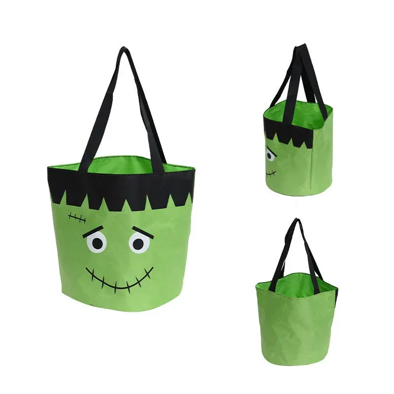 Halloween LED Light-Up Candy Buckets – Trick or Treat Bags & Party Decorations