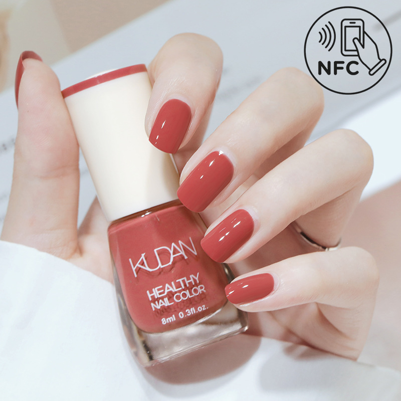 NFC Smart Nail Polish 20 Colors + Music-Linked Nail Stickers Tap to Play, Scan to Express