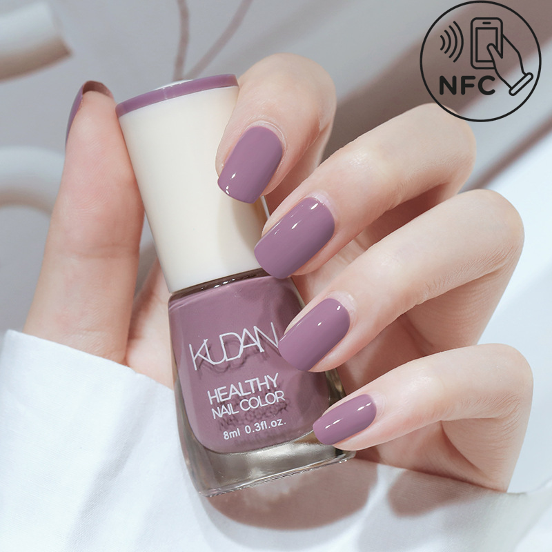 NFC Smart Nail Polish 20 Colors + Music-Linked Nail Stickers Tap to Play, Scan to Express
