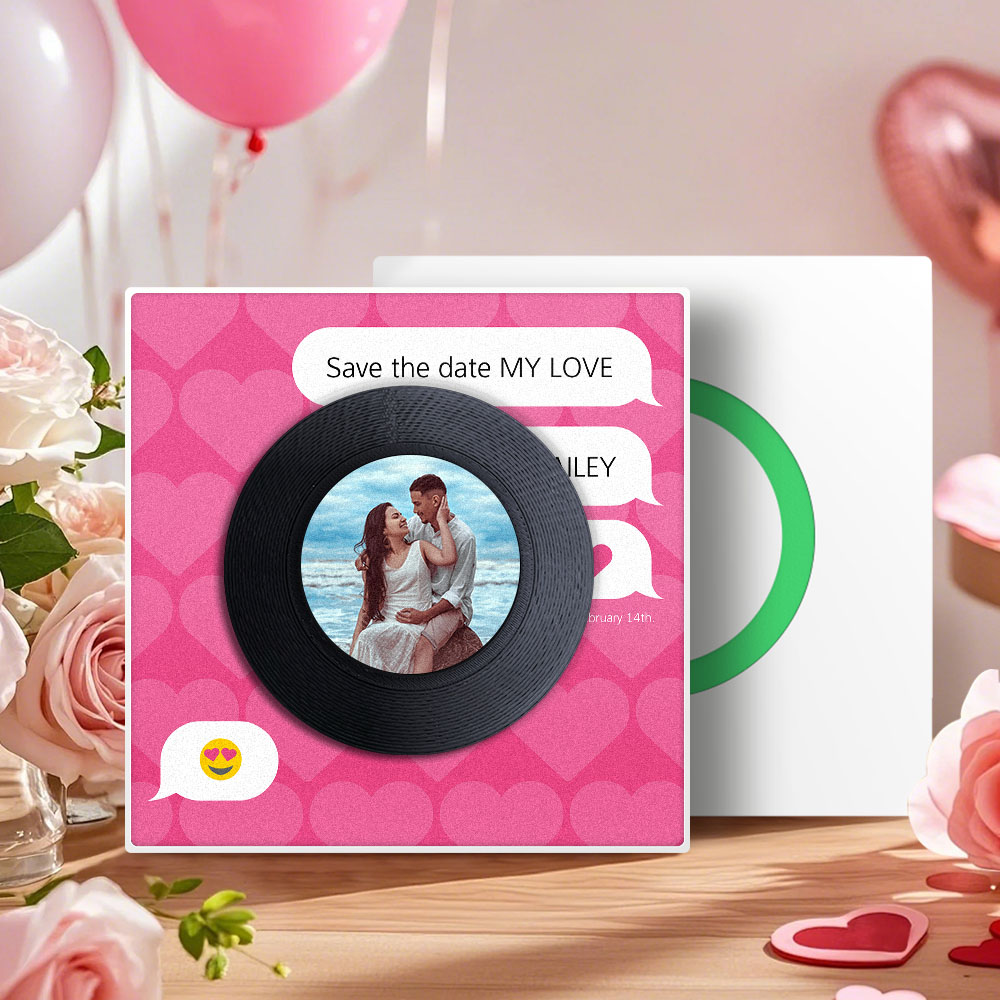 Personalisierter Kühlschrankmagnet Mit Musik Und Foto, Personalisierter Kühlschrankmagnet, Lustiges Geschenk Für Paare Zum Valentinstag - MiniMe Pillow
