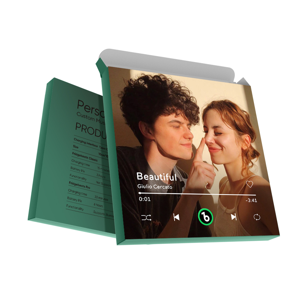 Personalisierte Box Mit Ihrem Foto – Kieferngrün - MiniMe Pillow
